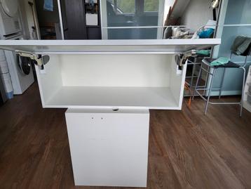 Ikea Metod bovenkast met glazen klapdeur - afbeelding 2