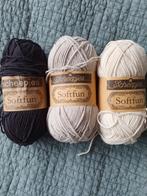 3 bollen Scheepjes Softfun garen, Ophalen of Verzenden, Nieuw, Breien of Haken, Wol of Garen