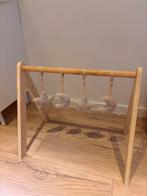 Jollein - Houten Babygym + Moon Speeltjes (Nougat), Kinderen en Baby's, Speelgoed | Babyspeelgoed, Ophalen of Verzenden, Zo goed als nieuw