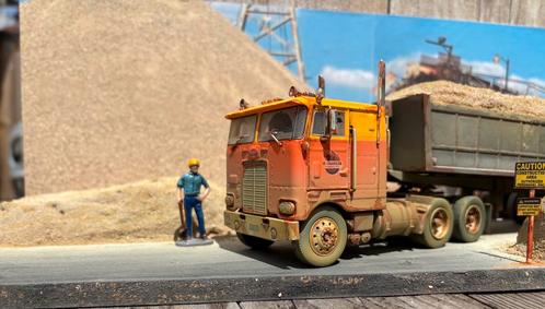 Peterbilt 351 H, semi dumptrailer, 1:43, Ixo / Altaya, Hobby en Vrije tijd, Modelauto's | 1:43, Nieuw, Bus of Vrachtwagen, Overige merken