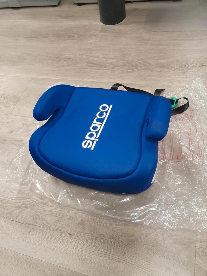 Sparco Zitverhoger met Isofix i-Size 125-150cm - Blauw, Kinderen en Baby's, Autostoeltjes, Nieuw, Overige merken, 15 t/m 36 kg