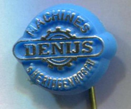 De NIJS Machines s'Hertogenbosch blauw plastic speld( P_206), Verzamelen, Speldjes, Pins en Buttons, Nieuw, Speldje of Pin, Merk