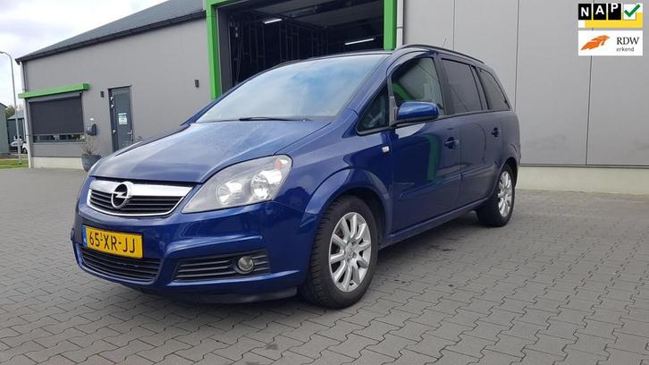 Opel Zafira 1.8 Temptation 7 persoons Trekhaak LM velg Cruis, Auto's, Opel, Bedrijf, Te koop, Zafira, ABS, Airbags, Airconditioning