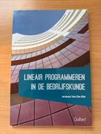 Lineair Programmeren in de Bedrijfskunde, Ophalen of Verzenden, Beta, Zo goed als nieuw, HBO