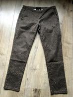 SCOTCH &  SODA bruine broek dierenprint 30/32, Kleding | Dames, Broeken en Pantalons, Maat 38/40 (M), Bruin, Scotch & Soda, Ophalen of Verzenden