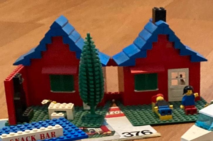 Vintage LEGO huis set 376 | 1978 | Zeldzaam | Compleet!, Kinderen en Baby's, Speelgoed | Duplo en Lego, Gebruikt, Lego, Complete set