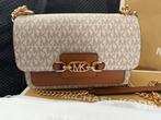 Nieuwe michael kors heather logo handtas schoudertas, Ophalen of Verzenden, Nieuw, Bruin, Schoudertasje