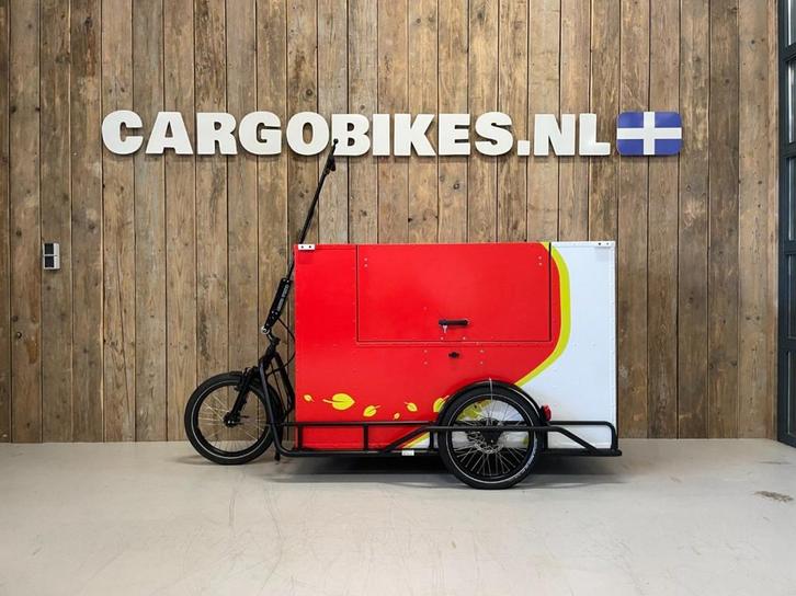 Carla Cargo (type Carla) trailer/ aanhanger met grote allumi, Fietsen en Brommers, Fietsen | Heren | Herenfietsen, Gebruikt, Overige merken