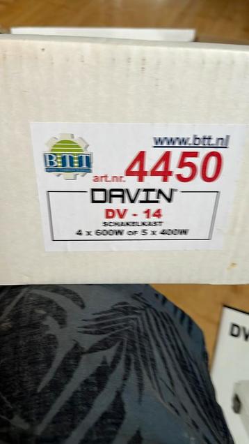 Schakelkast Davin 4x600w of 5x400w beschikbaar voor biedingen