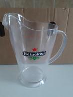 Heineken plastic pitcher met opdruk., Ophalen of Verzenden, Zo goed als nieuw, Glas of Glazen, Heineken