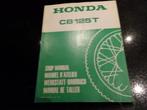 Origineel werkplaatshandboek Honda CB125T CB 125T, Verzenden, Honda