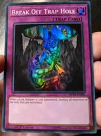 Yu-Gi-Oh! Break Off Trap Hole MP18 1st Edition !, Verzenden, Zo goed als nieuw, Losse kaart, Foil