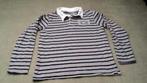 Jongens longsleeve polo shirt met streepjes 164, Ophalen of Verzenden, Zo goed als nieuw, Jongen, Shirt of Longsleeve