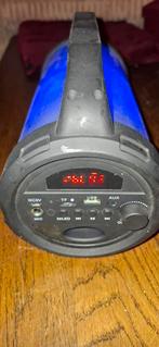 Draagbare Bluetooth Speaker met LED Verlichting, Audio, Tv en Foto, Luidsprekers, Gebruikt, Overige typen, Minder dan 60 watt