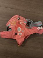 Poppendrager draagzak babyborn, Kinderen en Baby's, Speelgoed | Poppen, Ophalen of Verzenden, Zo goed als nieuw, Babypop