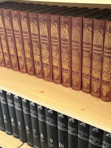 Antiek 155 jaar oud Winkler Prins Eerste uitgave Puntgaaf beschikbaar voor biedingen