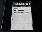 werkplaatshandboek onderdelenboek Suzuki GT380, Verzenden, Suzuki