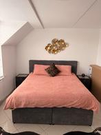 Zo goed als nieuwe boxspring 180x200 + nachtkastjes, Huis en Inrichting, Slaapkamer | Bedden, Tweepersoons, Ophalen of Verzenden