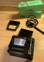 Sigarettenmaker: Powermatic 2. Electr. en 2 x hulzen .60 E., Verzamelen, Ophalen of Verzenden, Zo goed als nieuw, Tabaksdoos of Verpakking