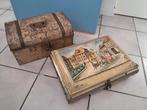 vintage broodtrommel voorraad blik beukelaer freres, Antiek en Kunst, Ophalen of Verzenden