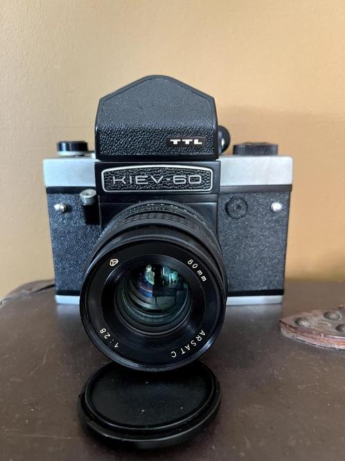 Kiev-60, Audio, Tv en Foto, Fotocamera's Analoog, Gebruikt, Spiegelreflex, Overige Merken, Ophalen of Verzenden