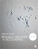 Nieuw boek 9781526401069 Research Methods in Accounting 4e, Ophalen of Verzenden, Nieuw, WO, Malcolm Smith