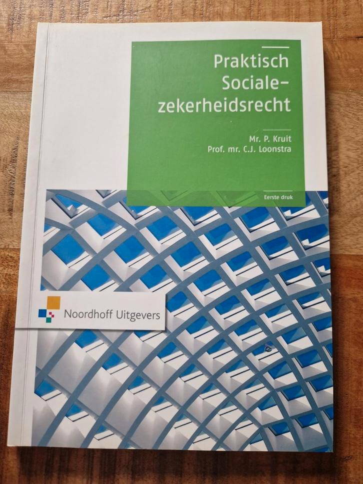 Praktisch Sociale-zekerheidsrecht 1e druk, Boeken, Studieboeken en Cursussen, Gelezen, HBO, Gamma, Ophalen of Verzenden
