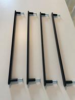 4x Handgreep Nydala Ikea (nieuw) zwart 346 mm, Huis en Inrichting, Ophalen, Minder dan 50 cm, Zwart, Nieuw
