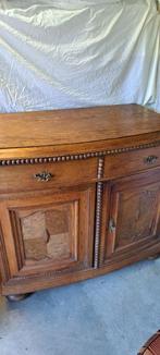 Antieke dressoir kast, Huis en Inrichting, Kasten | Dressoirs, Gebruikt, Eikenhout, 25 tot 50 cm, Met deur(en)