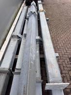 6x Stalen koker 250x250x6mm gegalvaniseerd / verzinkt, Doe-het-zelf en Verbouw, Metalen, Ophalen, DBT, DBT, IJzer