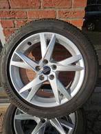 Audi a4/a6 winterset 5x112 17 inch zgan Bridgestone banden, Auto-onderdelen, Banden en Velgen, Ophalen, 17 inch, Winterbanden