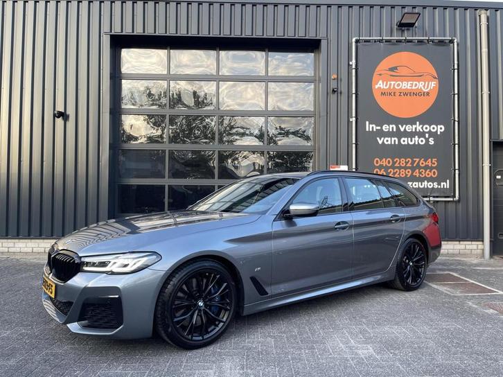 BMW 5-serie Touring 530D LCI M-Pakket CARPLAY|TREKHAAK|CAMER, Auto's, BMW, Bedrijf, Te koop, 5-Serie, ABS, Achteruitrijcamera