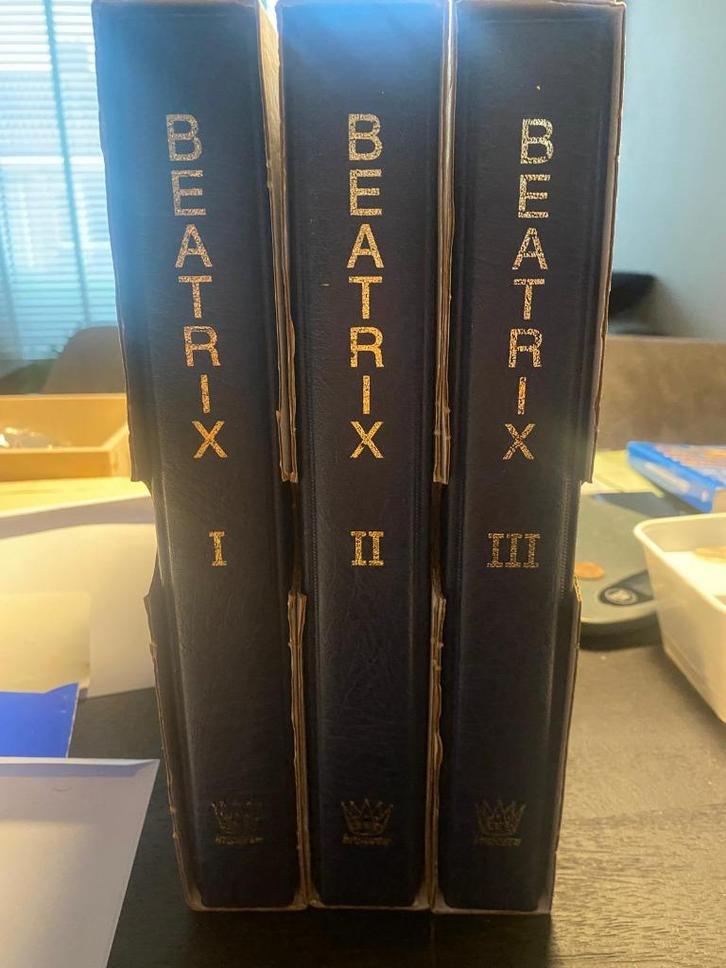 3 mappen met munten Beatrix 1982-2002, Postzegels en Munten, Munten | Nederland, Setje, Overige waardes, Koningin Beatrix, Ophalen of Verzenden