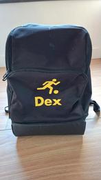 Voetbaltas / sporttas met schoenenvak (naam Dex erop), Maat XS of kleiner, Ophalen of Verzenden, Schoenen