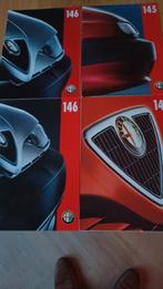 Alfa Romeo 145 en 146 brochure, Alfa Romeo, Ophalen of Verzenden, Zo goed als nieuw