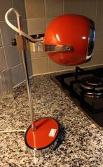 VINTAGE SPACE AGE lamp Goffredo Reggiani fish eye rood (L12), Huis en Inrichting, Metaal, Ophalen of Verzenden, Zo goed als nieuw