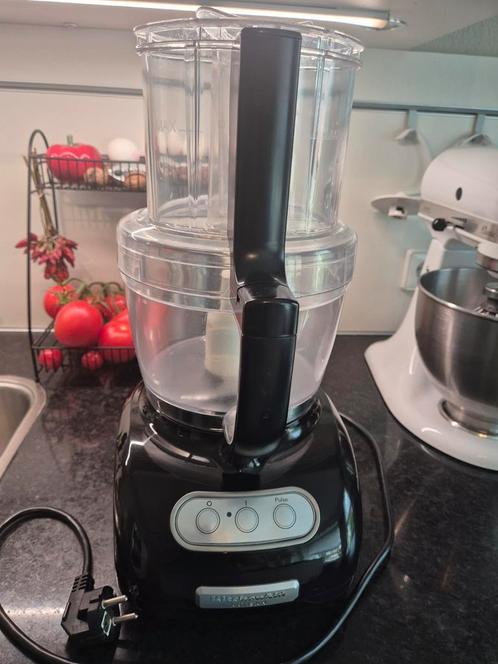 Nette zwarte kitchenaid artisan foodprocessor., Witgoed en Apparatuur, Keukenmixers, Ophalen