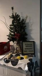 Kerststuk incl. Vaas, Huis en Inrichting, Ophalen of Verzenden, Zo goed als nieuw