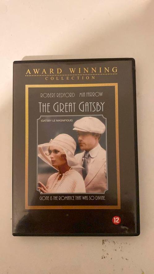 The great Gatsby - Robert Redford film dvd roaring twenties, Cd's en Dvd's, Dvd's | Drama, Zo goed als nieuw, Ophalen of Verzenden