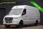 Mercedes-Benz Sprinter 319 3.0 CDI V6 L3H2 AUT. LED, LEDER,, Auto's, Bestelauto's, Automaat, Gebruikt, Euro 6, 190 pk