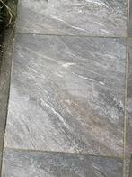Tuintegels grijs 60x60 in goede staat (4,5 m2), Tuin en Terras, Ophalen, Composiet, Zo goed als nieuw, Minder dan 5 m²