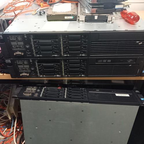 3 x HP Proliant DL380 G7 dual 8 cores, Computers en Software, Servers, Gebruikt, 2 tot 3 Ghz, 128 GB, Hot swappable onderdelen