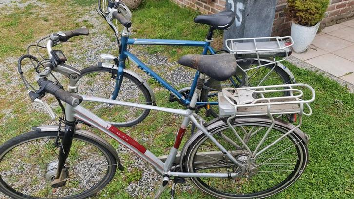 Sparta E-bike & Batavus fiets samen 55 euro, Fietsen en Brommers, Elektrische fietsen, Gebruikt, Sparta, 51 tot 55 cm, 30 tot 50 km per accu