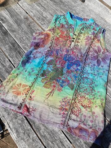 Batik dames zomer blouse topje 