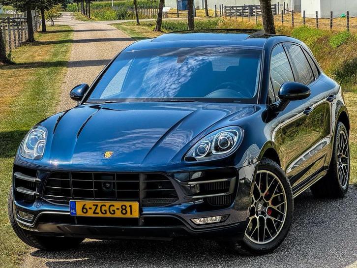Porsche Macan 3.6 Turbo – Carbon pakket | Panoramadak | Or, Auto's, Porsche, Bedrijf, Te koop, Macan, 4x4, ABS, Adaptive Cruise Control