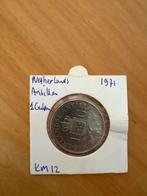 1 Gulden Nederlandse Antillen 1971, Ophalen of Verzenden, Losse munt