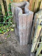 8 Holle beton blokken voor vijver of bloembak, Ophalen, Gebruikt, Beton, Waterval