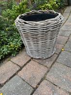 dry pot riet mand planten pot buiten, Tuin en Terras, Bloempotten, Ophalen, Overige materialen, Gebruikt, 40 cm of meer