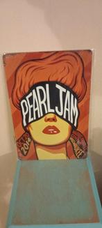 Blikken Bord Pearl Jam - 20x30 cm, Verzamelen, Ophalen of Verzenden, Nieuw