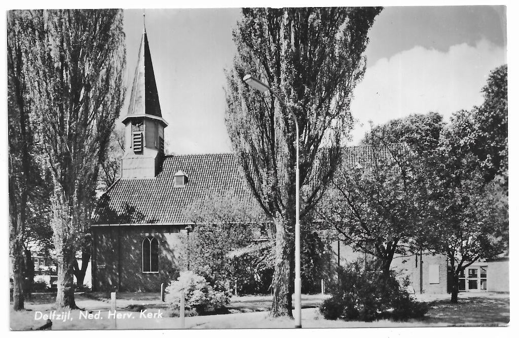 AK Delfzijl - Ned. Herv. Kerk, Verzenden, 1960 tot 1980, Ongelopen, Groningen